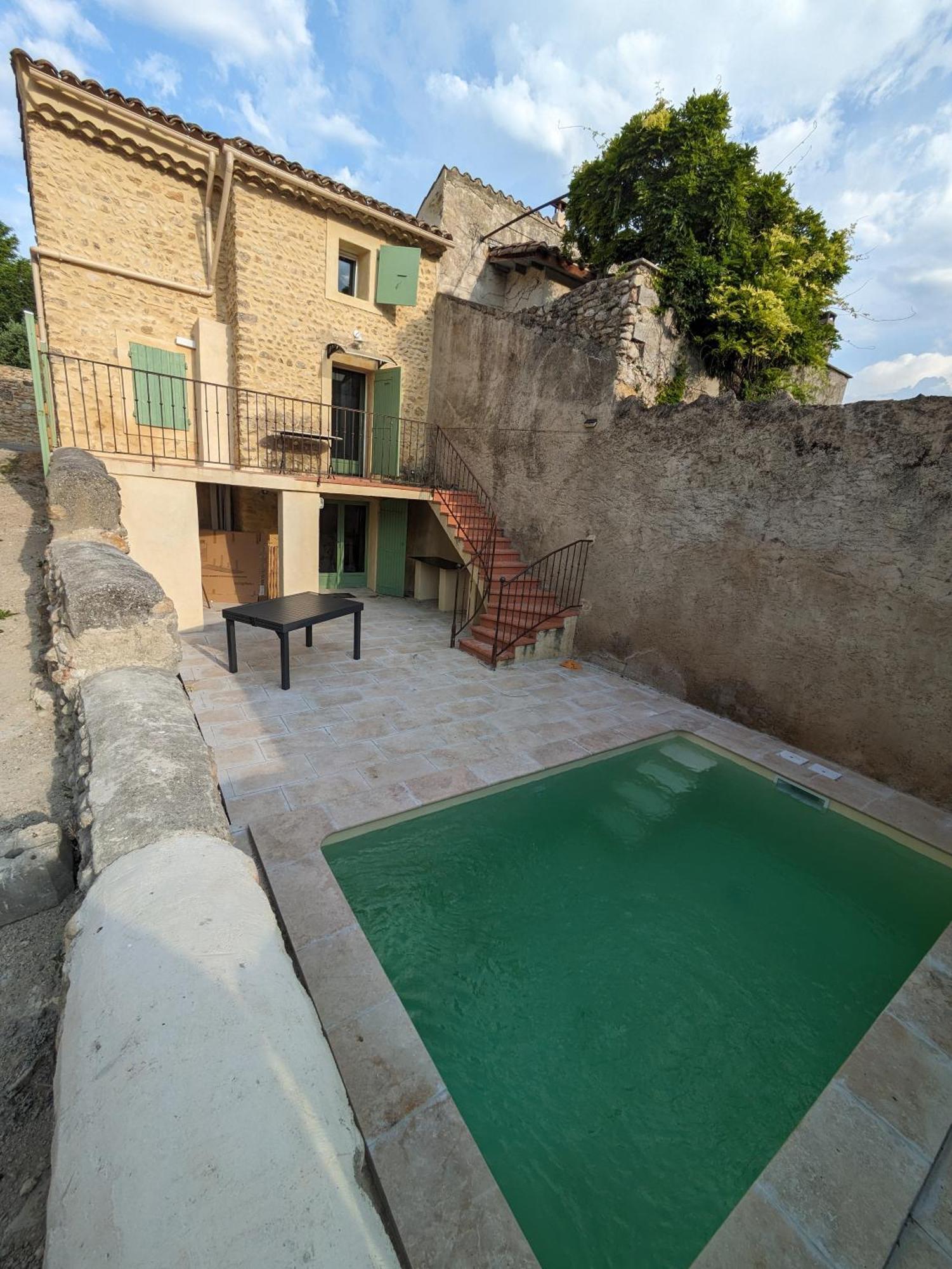 Maison De Village En Provence Saint-Roman-de-Malegarde Exterior foto